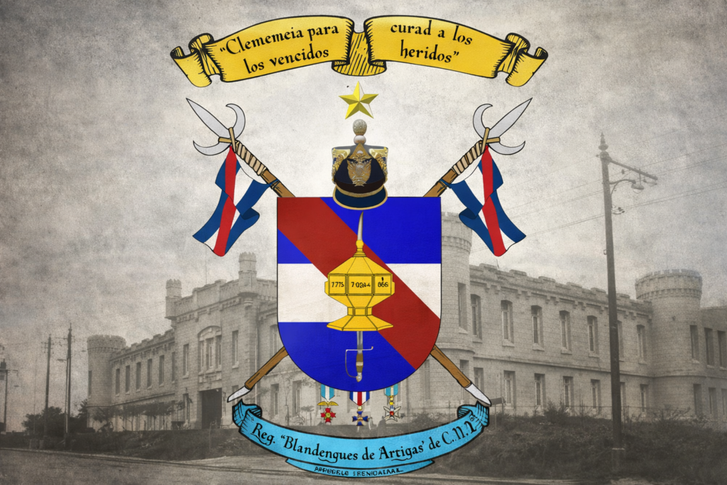 Unidad histórica del Ejército Nacional, heredera del espíritu artiguista, custodio de tradiciones, valores y símbolos permanentes de la Nación.